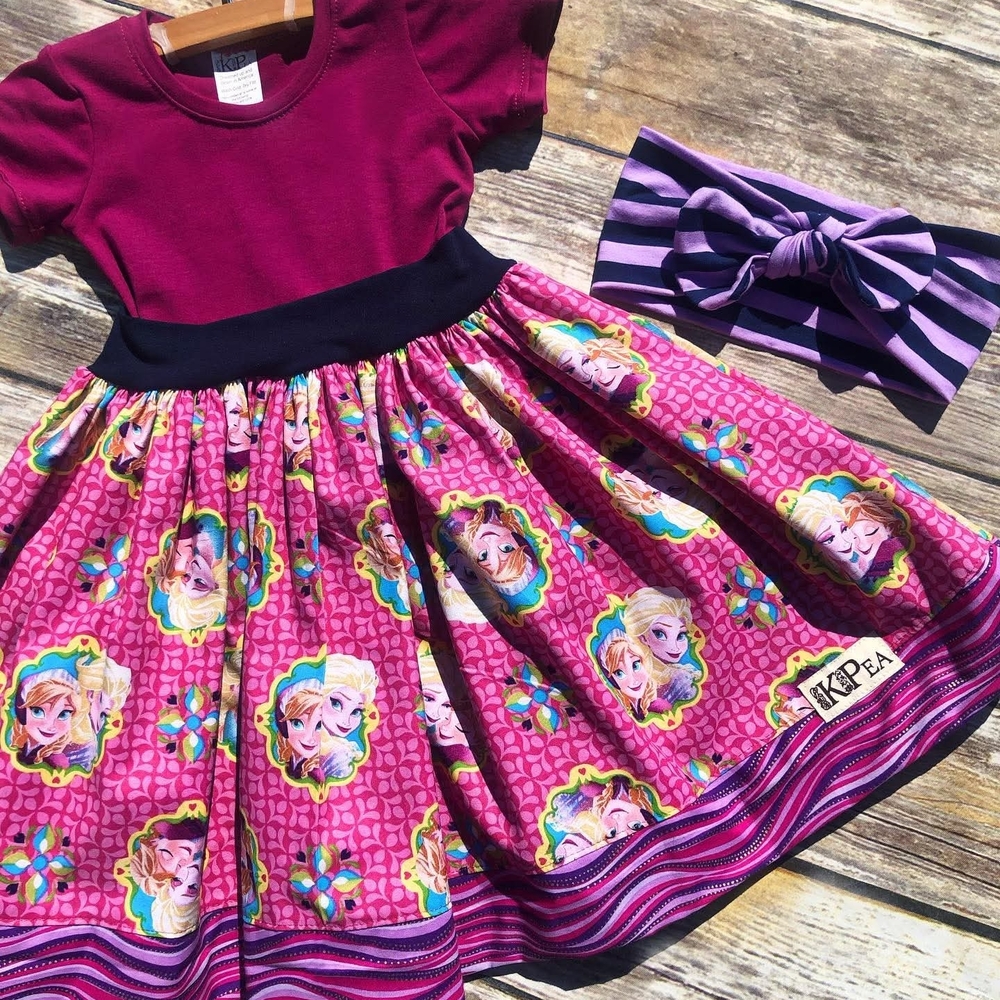 KPea Frozen Cap Dress - Picture 3 of 4